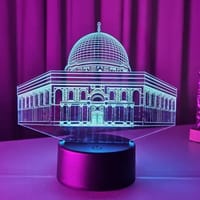 GearUP Acrylic Multicolor Night Lamp (Al-Aqsa Mosque)_img_0