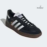 Adidas Handball Spezial Core Black and Cloud White Unisex Sneakers_img_3