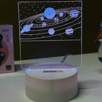 GearUP Acrylic Multicolor Night Lamp (Solar System)_img_0