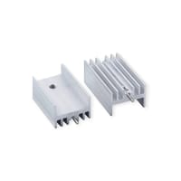 TO-220 Aluminum Heat Sink 20x15x10mm Silver Tone for TO-220 IC, MOSFET & Voltage Regulator_img_0