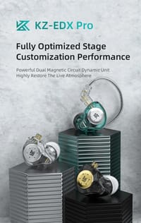KZ EDX Pro Wired In‑Ear Monitors (IEM) with Detachable Cable & Mic_img_5