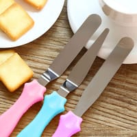 3-in-1 Set of Palette Knife Multi-Function Stainless Steel Cake Icing Spatula Knife Set_img_0