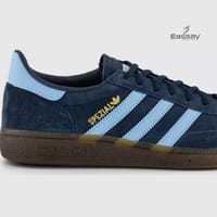 Adidas Handball Spezial in Navy Blue & Light Blue Unisex Sneakers_img_4