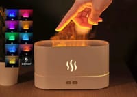9 Flame Effect Air Humidifier Essential Oil Fragrance Mist Aromatherapy Diffuser With_img_3