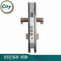 উচ্চ সুরক্ষার স্ট্যান্ডার্ড সাইজের হ্যান্ডেল লক প্রধান দরজার জন্য কফি রঙের দরজার লক Door Lock_img_5