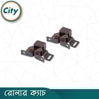 ২ পিস ফার্নিচার ক্যাবিনেটের দরজার জন্য ডাবল রোলার ক্যাচ_img_1