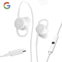 Google Pixel USB-C Earphones – Wired In-Ear Headset with Mic & Adjustable Fit_img_1