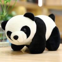 Bamboo panda plush toy simulation giant panda doll kids birthday gift_img_2