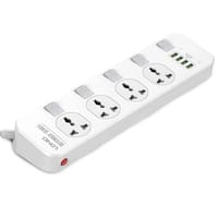 LDNIO SC4408 2500W Defender Series 4 Power Socket 4 USB Power Strip_img_0