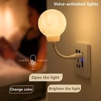 Moon Light Voice Controlled LED Lamp_img_0