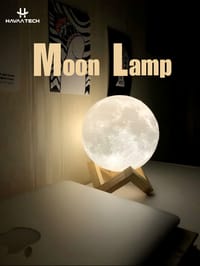 Rechargeable 3D Moon Lamp - 18CM_img_2
