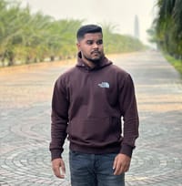 North face hoodi with snap button_img_0