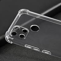 Realme C15 Soft Silicone Transparent Back Cover_img_1