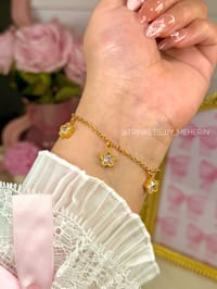 Zirconia pentagram bracelet_img_0