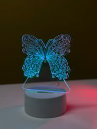 GearUP Acrylic Multicolor Night Lamp (Butterfly)_img_1