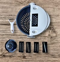 9 in 1 Magic Rotate Vegetable Cutter with Drain Basket, মাল্টি ফাংশনাল ভেজিটেবল কাটার_img_4