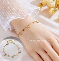 Water drop tassel bracelet_img_3