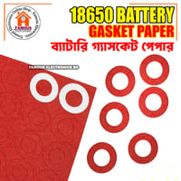 18650 Li-ion 1PCS Battery Insulation Gasket Pack | Red Adhesive Paper Electrode Insulated Pads_img_1