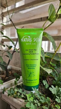 Nature Skin Jeju Green Tea Cica Hydrating Foam_img_0