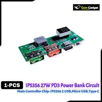 IP5356 27W Quick Charge PD3.1 USB 3.1 Gen-1 Digital Power Bank Circuit – 3-in-1 Charging Input Output Port – LED Display_img_7