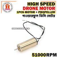 High Speed 51000 RPM 3.7V Mini DC Drone Motor and Propeller-1SET_img_5