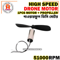 High Speed 51000 RPM 3.7V Mini DC Drone Motor and Propeller-1SET_img_3
