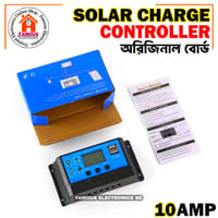 Solar Panel Controller Auto Battery Charge Regulator 10A 12V 24V PWM Controller LCD Dual USB_img_3