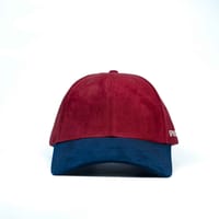 Episodes Maroon Dual Solid Suede Cap_img_1