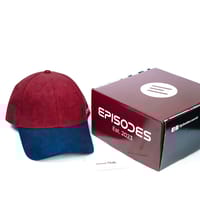 Episodes Maroon Dual Solid Suede Cap_img_4