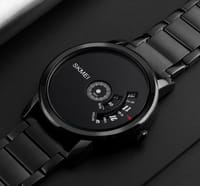 SKMEI Fashion Quartz Waterproof Creative Stainless Steel Business Watch For Men 1260_img_1