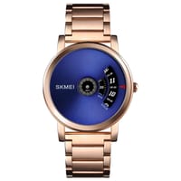 SKMEI Fashion Quartz Waterproof Creative Stainless Steel Business Watch For Men 1260_img_3