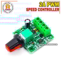Motor Speed Controller DC 1.8V-15V 2A PWM - Voltage Regulator - Adjustable Switch - Easily Control and Optimize Motor Speed with Precision_img_0