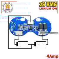 BMS Charger Protection Board for Li-ion 18650 HXYP-2S-A18 2S 4A 7.4V_img_3