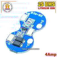 BMS Charger Protection Board for Li-ion 18650 HXYP-2S-A18 2S 4A 7.4V_img_1