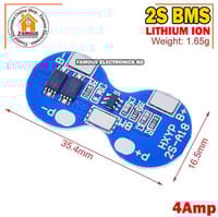 BMS Charger Protection Board for Li-ion 18650 HXYP-2S-A18 2S 4A 7.4V_img_6