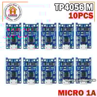 10PCS TP4056 Type-B USB 5V 1A 18650 Lithium Battery Charger Module Charging Board with Dual Protection Functions_img_6