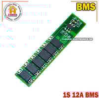 1S 18650 3.7V lithium battery protection board BMS 12A 6MOS_img_5