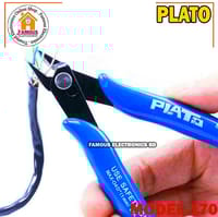 High-Quality Wire Cutter PLATO 170 Wishful Clamp DIY Electronic Diagonal Pliers Side Cutting Nippers - Precision Wire Cutting Tool for Electronics_img_1