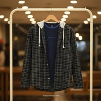 Flanel fabric hooded shirt for winter 0058_img_5