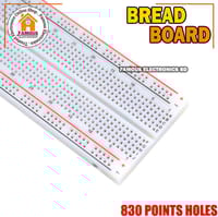MB102 Solderless Breadboard 16.5x5.5cm 830 Point Prototype PCB MB-102 Breadboard Use Project Uno R3 ESP8266 Jumper Wire_img_6