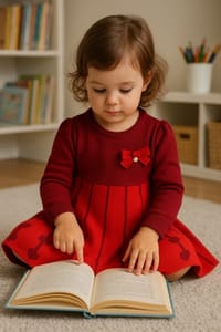 ছোট মেয়েদের শীতের পোশাক, বাচ্চাদের মেয়েদের সোয়েটার শীতের পোশাক, ২০২৫ সালের নতুন ফ্যাশনের বাচ্চা মেয়েদের শীতের পোশাক_img_3