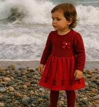 ছোট মেয়েদের শীতের পোশাক, বাচ্চাদের মেয়েদের সোয়েটার শীতের পোশাক, ২০২৫ সালের নতুন ফ্যাশনের বাচ্চা মেয়েদের শীতের পোশাক_img_4