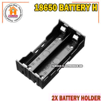 18650 Battery Case Holder Bracket Storage Holder 2X Slot for 2 Cell_img_1
