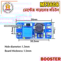 MT3608 2A DC-DC Voltage Step Up Boost Converter Module 2-24V Input_img_3
