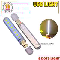 Mini Portable USB LED 5V 8 LED Light SMD Table Desk Lamp Book Flashlight Night Light for Power Bank Laptop Camping_img_5