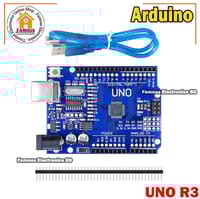 Arduino UNO R3 ATMEGA328P Chip CH340G Development Board with Data Cable and Headers_img_1