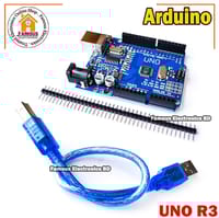 Arduino UNO R3 ATMEGA328P Chip CH340G Development Board with Data Cable and Headers_img_5