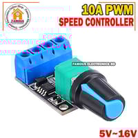 5V 9V 12V 16V 10A PWM DC Motor Speed Controller LED Dimmer Dimming Module Adjustable Speed Regulator Control Switch_img_1