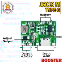 J5019 TYPE-C Li-ion 3.7/4.2 Volt Battery Charger Board + DC-DC Step Up and Down Boost Module_img_6