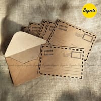 Monarch Series Postcard Designed Envelope Set by OXYNOTE_img_3